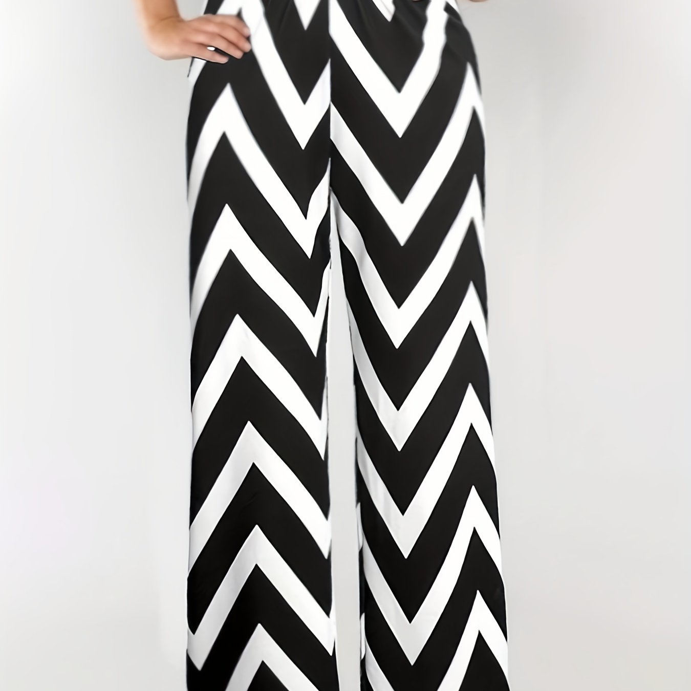 Women's All Over Print Loose Pants for Spring & Fall