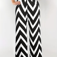 Women's All Over Print Loose Pants for Spring & Fall