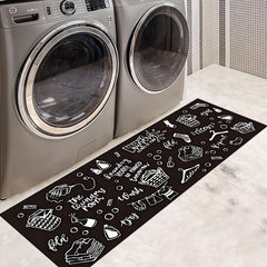 Cartoon Print Bottom Doormat Machine Washable Rug for Home Decor