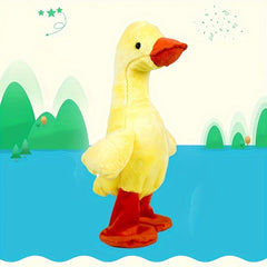 Interactive Singing Plush Duck Toy