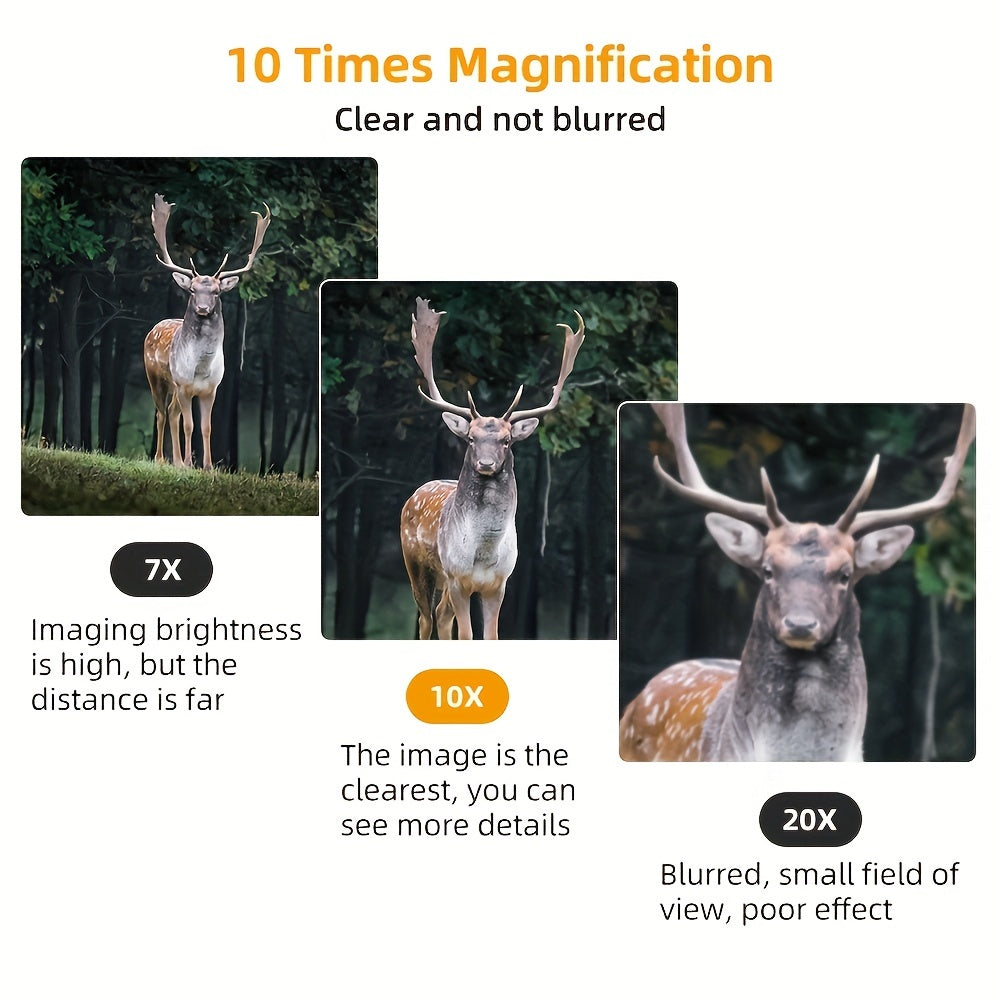Mini Portable High Magnification Binoculars HD Lenses