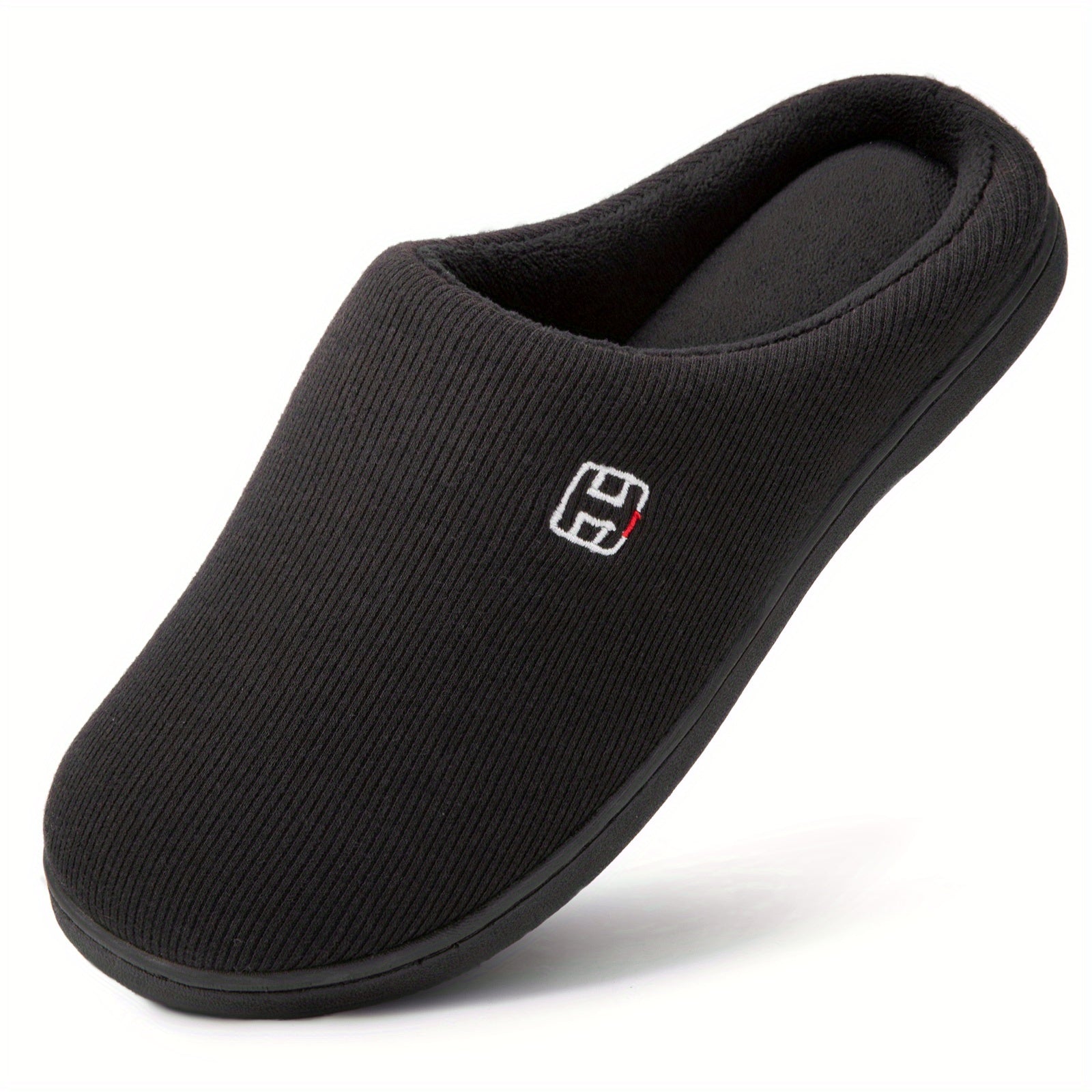 Men's Coral Fleece Lining Memory Foam Slipper