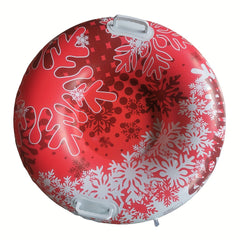 PVC Inflatable Skiing Ring Outdoor Skiing Mat Toy