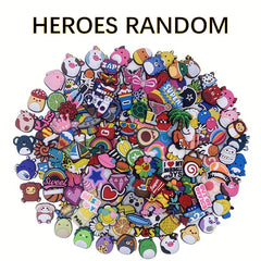 Cartoon Heroes Shoe Charms for Crocs - Party Favors Shoe Decorations