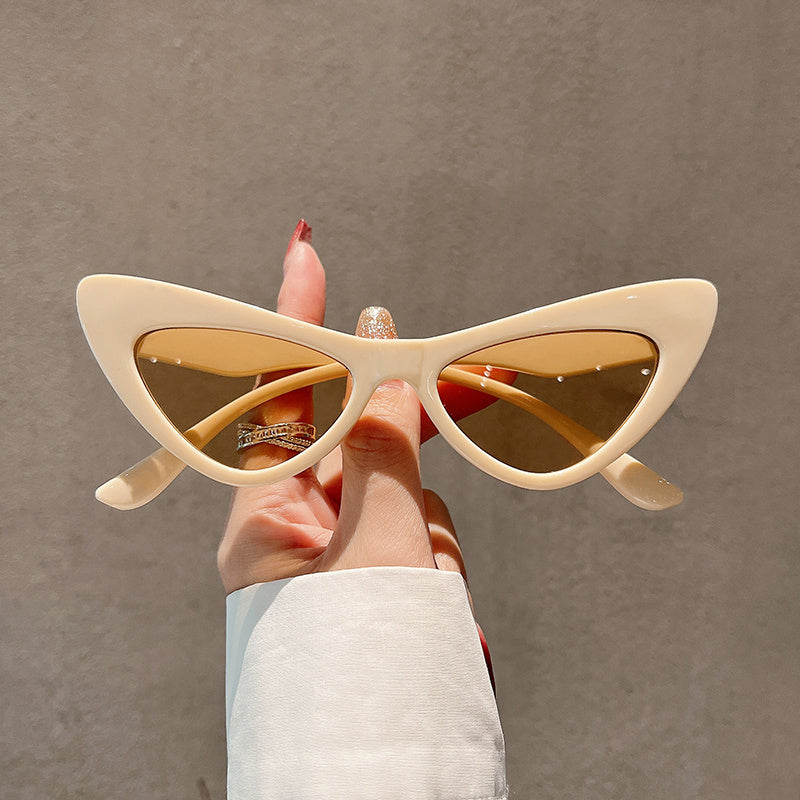 Cat Eye Sunglasses Women Sunscreen Glasses Hiking