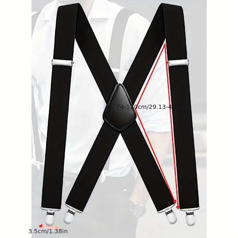 Y Shaped Bow Tie Suspenders with Strong Clips