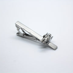Copper Spaceman Tie Clip Silver Astronaut Tie Clip For Men