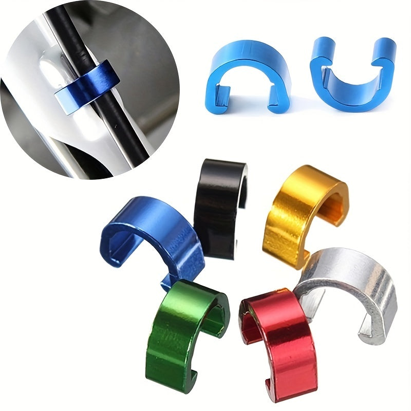 5pcs Solid Bicycle C Clips for MTB BMX Road Riding