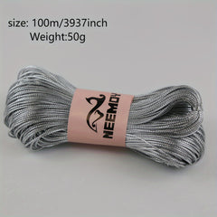 16 Strand 2mm High Silvery Wire Rope - Hollow Core for Bracelet Necklace