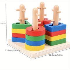Infant Enlightenment Building Block Toys - 4 Sets