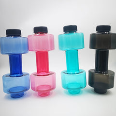 550ML Dumbbell Shaped Water Cup Fitness Sports Bottle