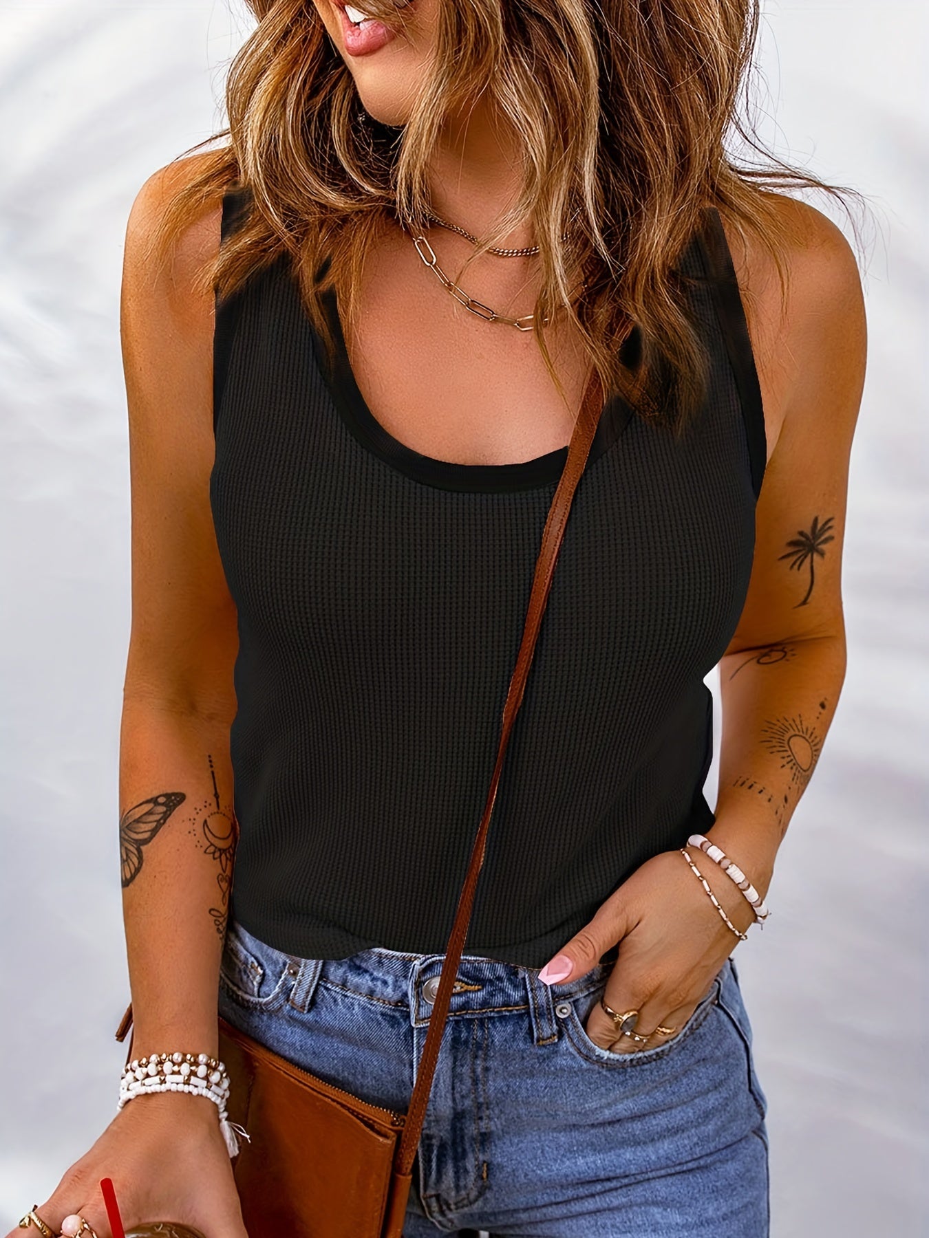 Casual Loose Sleeveless Tank Top for Women
