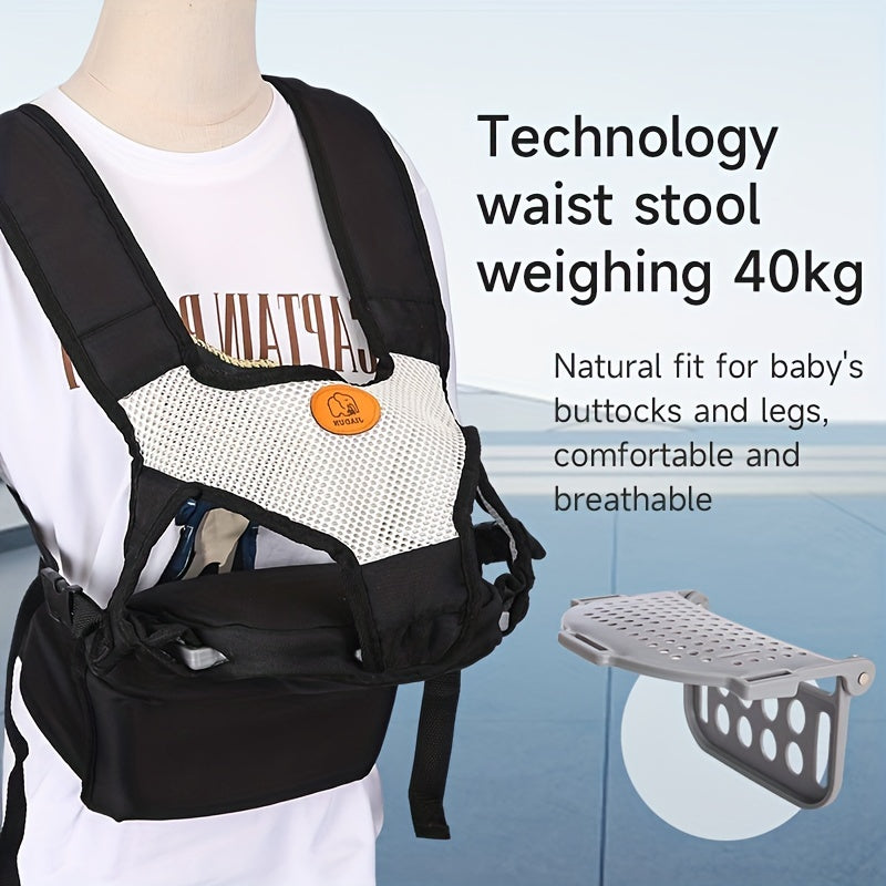 Baby Front Waist Stool Carrier Adjustable Infant Waist Seat