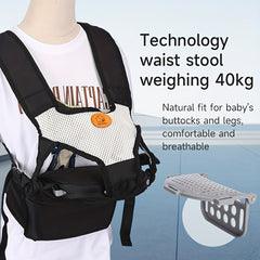 Baby Front Waist Stool Carrier Adjustable Infant Waist Seat