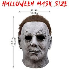 Scary Scar Latex Headgear Horror Bloody Creepy Halloween Mask