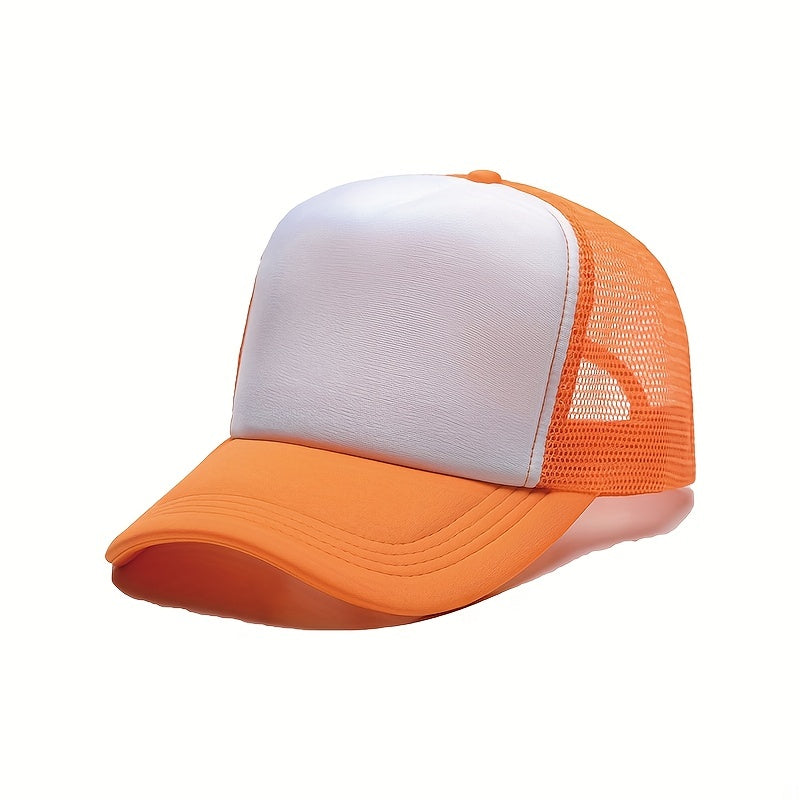 Mesh Breathable Trucker Hat Baseball Cap Casual Sunshade Lightweight Dad Hats