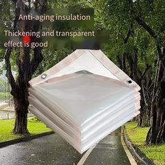 1pc Rain Canopy Cloth Thickened Plastic Large Shed Film PE Outdoor Dust Warm