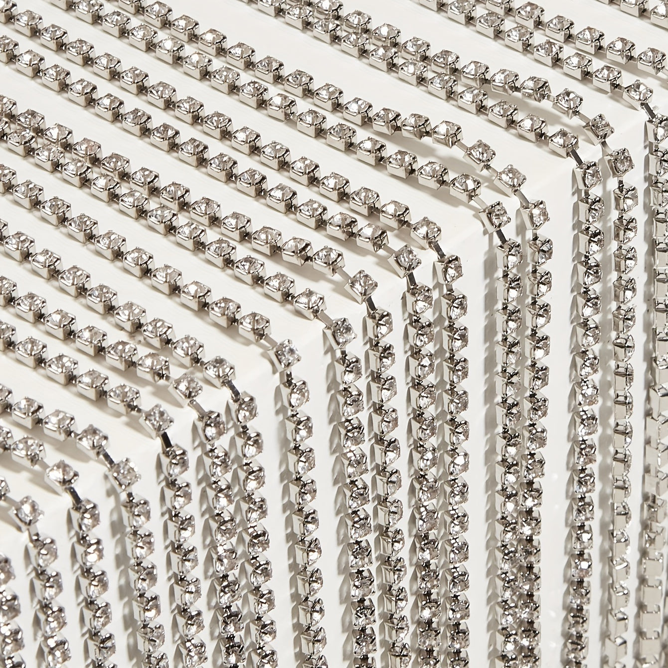 Y2K Rhinestone Tassel Waist Chain Glamorous Belt Dress Decoration