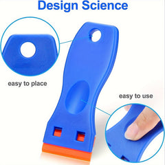 Plastic Razor Scraper Double Edge Blade Tool for Adhesive Remover