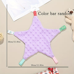 Soft Pentagram Comforting Towel with Silica Gel Molar