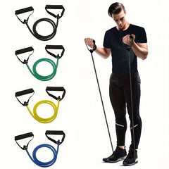 5-Level Resistance Bands with Handles for Home Workouts Strength Training