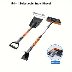 Retractable Aluminum Handle Car Emergency Snow Shovel
