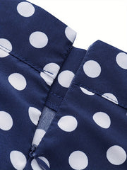 Women's Dot Print Maxi Skirt