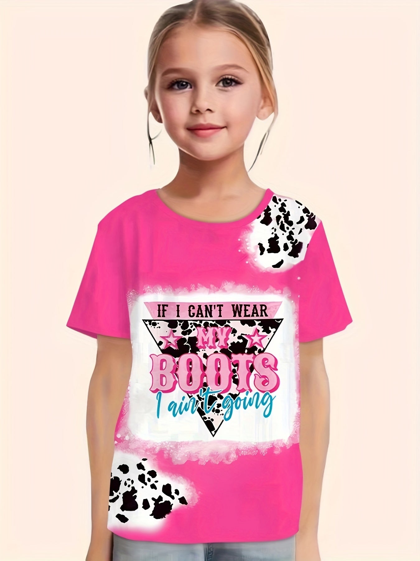 IF I CAN'T WEAR MY BOOTS I AIN'T GOING T-shirt