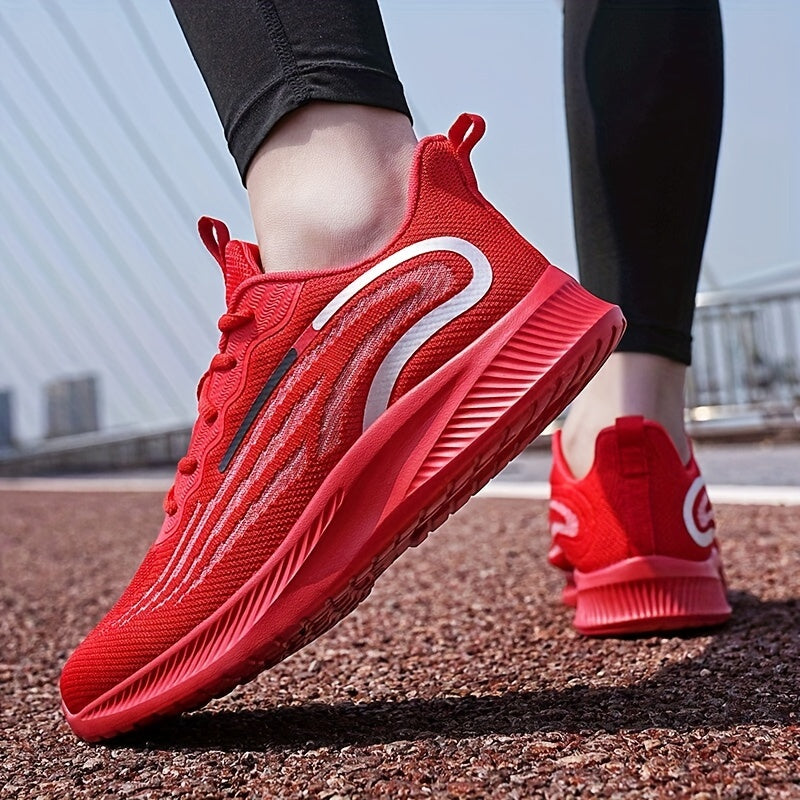 Men's Knitted Breathable Lightweight Running Shoes