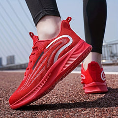Men's Knitted Breathable Lightweight Running Shoes