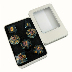 7pcs Dragon Eye Dice Set Table Game Fun Entertainment Dice