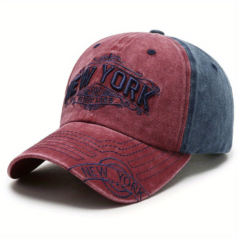 Vintage New York Embroidered Baseball Cap