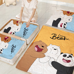5pcs Vacuum Storage Bag Saving Wardrobe Bedroom Space Clothes Sealing Bag