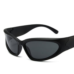 Wrap Around Sunglasses Cyber Y2K Sunglasses Round Sunglasses