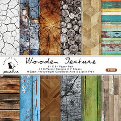 24pcs 6x6 Dotted Pattern Scrapbook Colorful Cardstock Paper