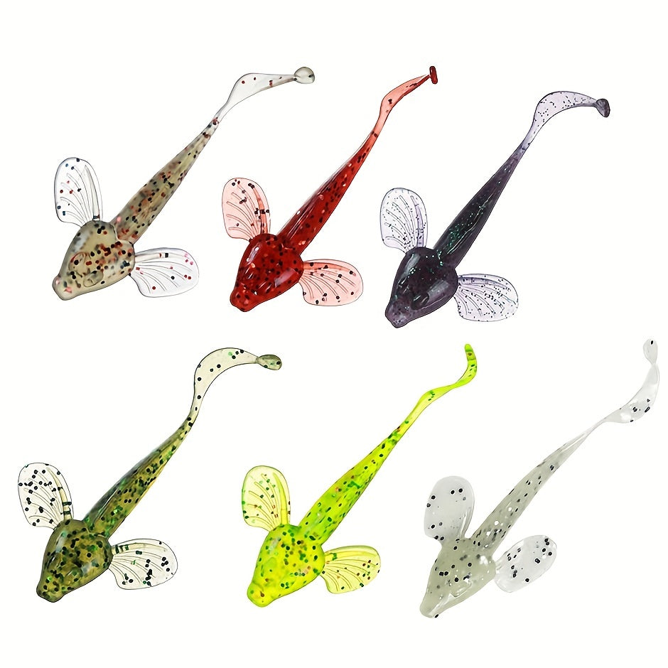 6pcs Soft Fishing Lure Bionic Swimbait Fishing Accessories