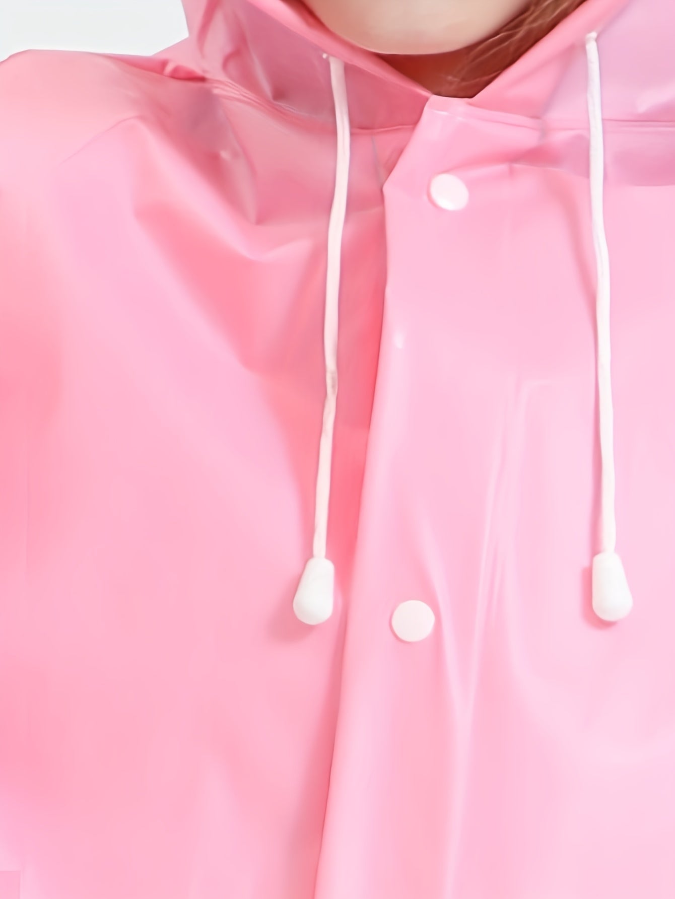 Hooded Waterproof Rain Poncho Full Body Anti Rain Long Raincoat