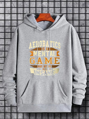 Men's Mental Game Print Hoodie for Outdoor Adventures