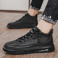 Men's Solid Casual Skate Shoes Lightweight