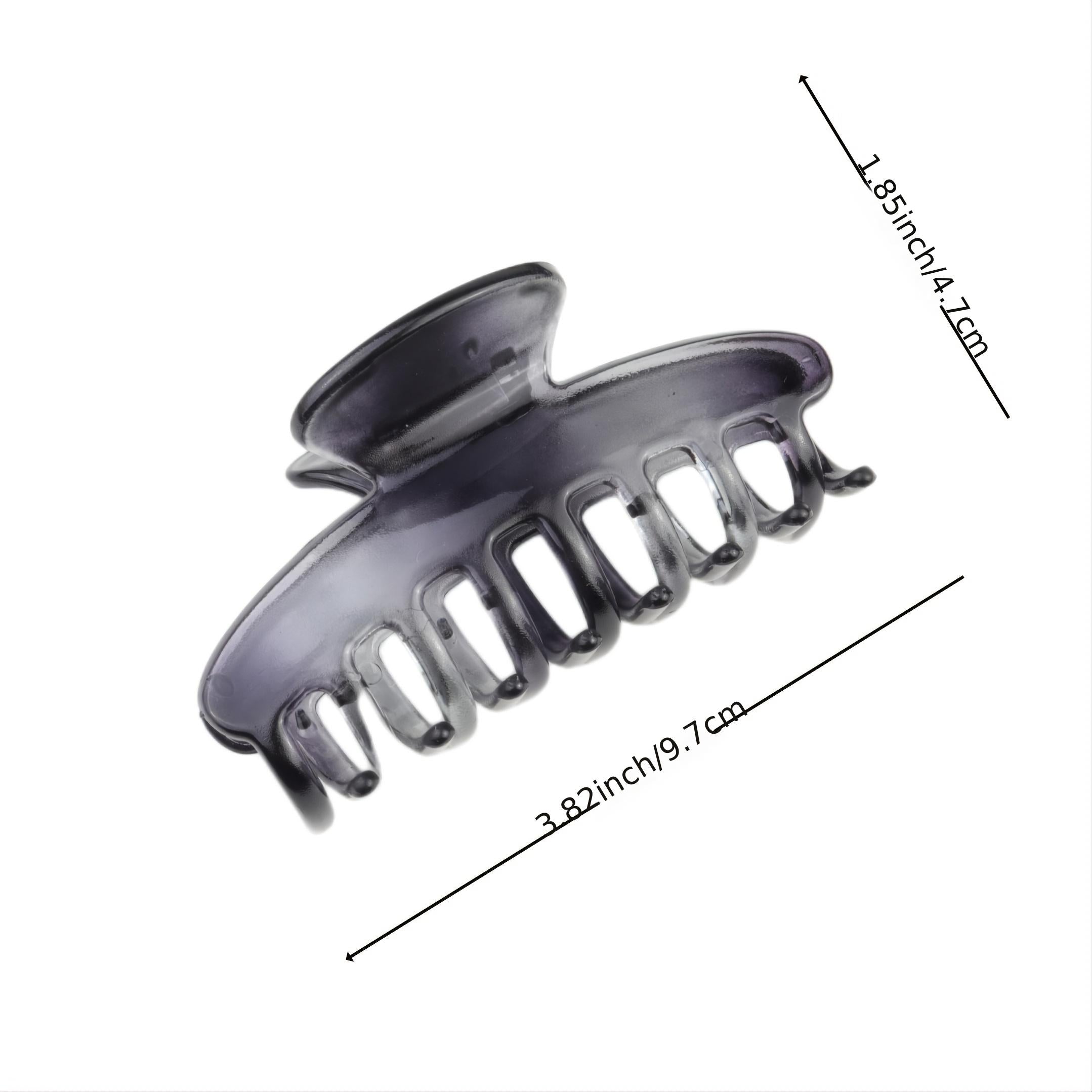 Gradient Large Hair Claw Clips Non-slip Strong Hold Jaw Clip Hair Clam