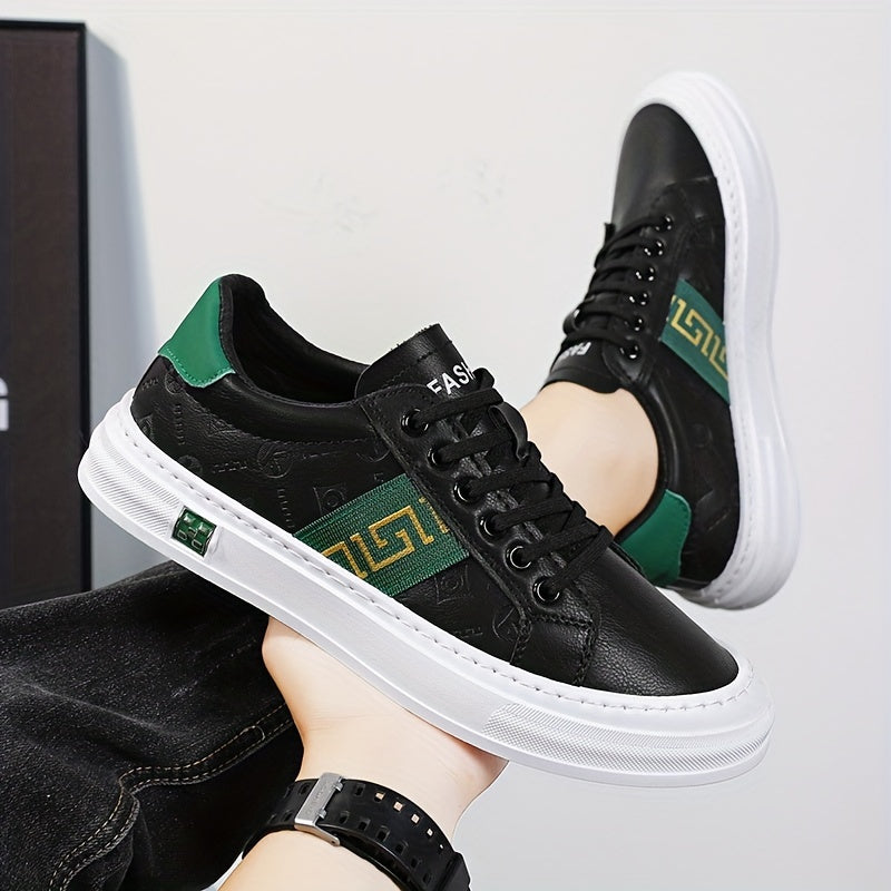 Men's Non Slip Lace Up Skate Shoes for Outdoor Activities