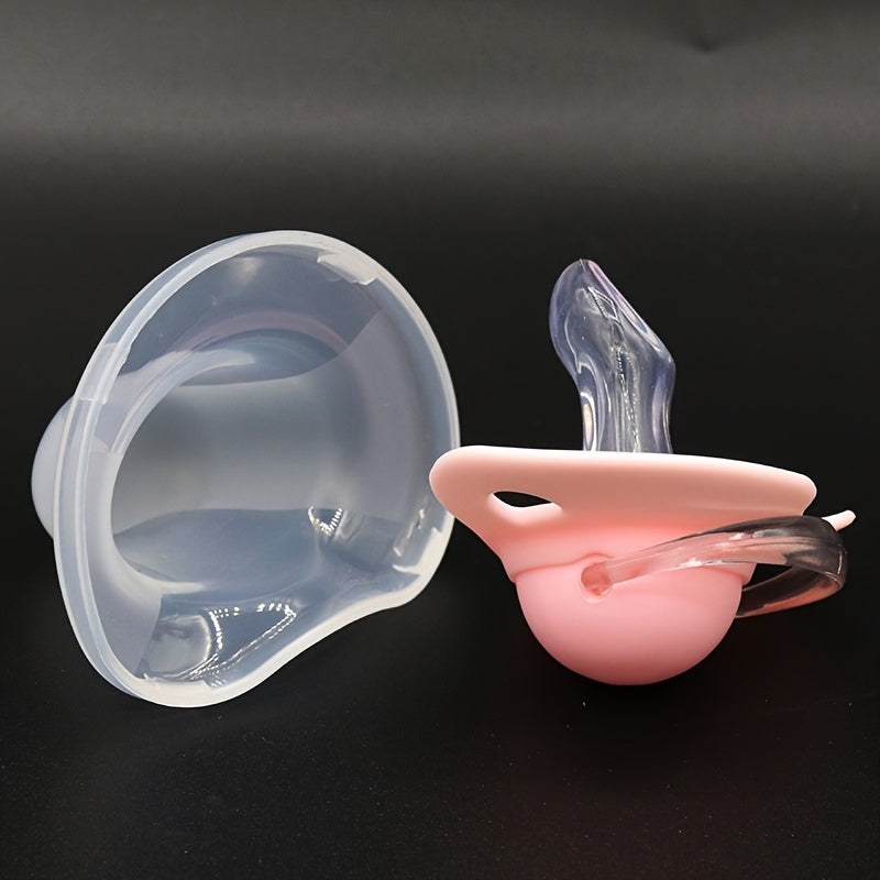 Matte Surface Baby Pacifier with Cover Orthodontic Cherry Round Shape Soother