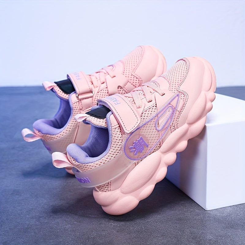 Girls Casual Low Top Sneakers Breathable Running Shoes