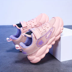 Girls Casual Low Top Sneakers Breathable Running Shoes