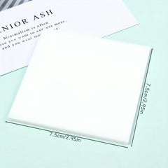 Transparent Sticky Notes - 50 Sheets, Waterproof, Self-adhesive Pads