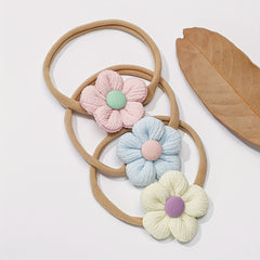 Cute Flower Hair Tie for Kids, Ideal for Babies & Toddlers