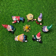 Drunken Gnomes Dwarf Garden Decor Outdoor Decorations Gift For Women
