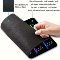 Calendar Mouse Pad Non-Slip Rubber Mat for Office Laptops