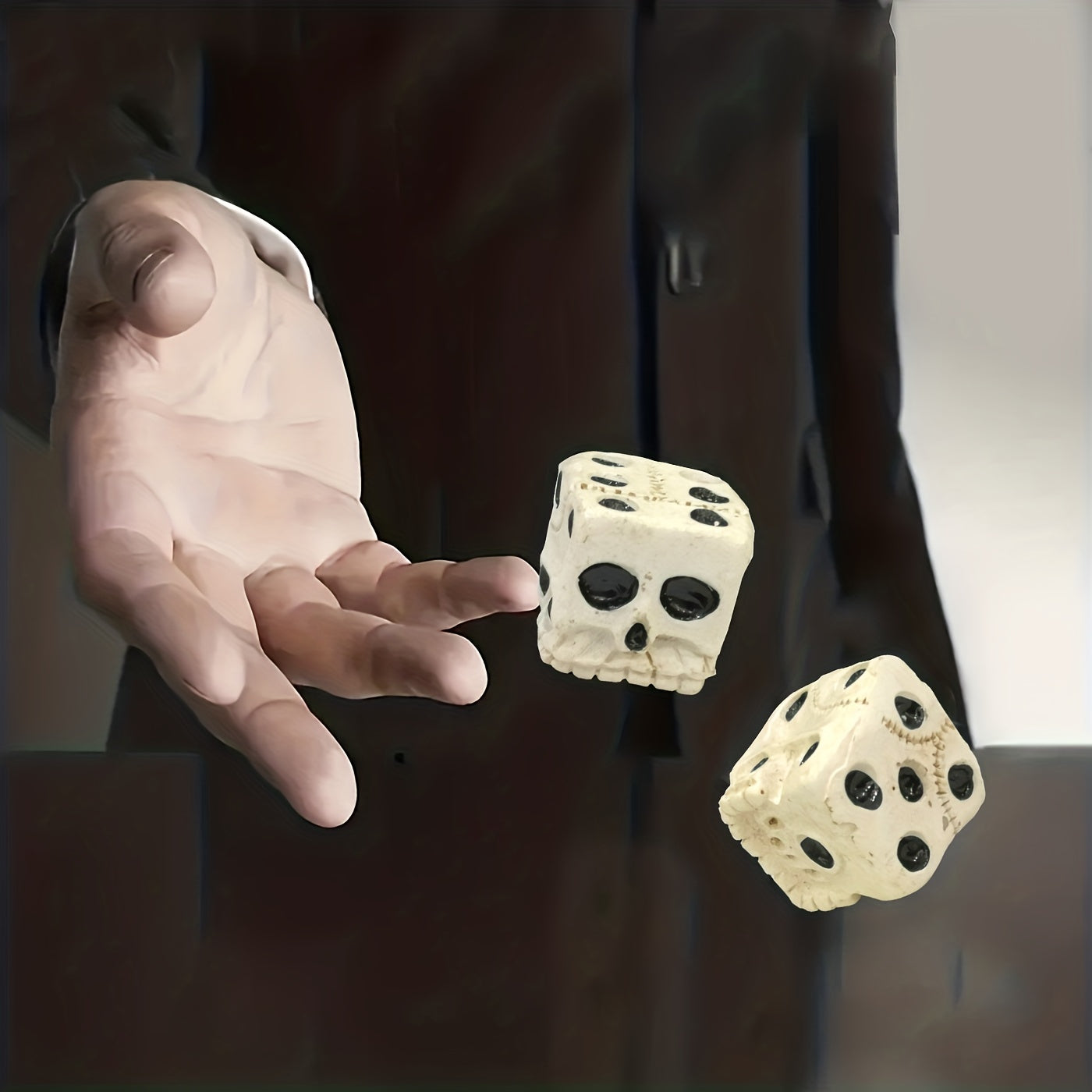 Skull Dice Board Game Toy for Halloween Cosplay Parties