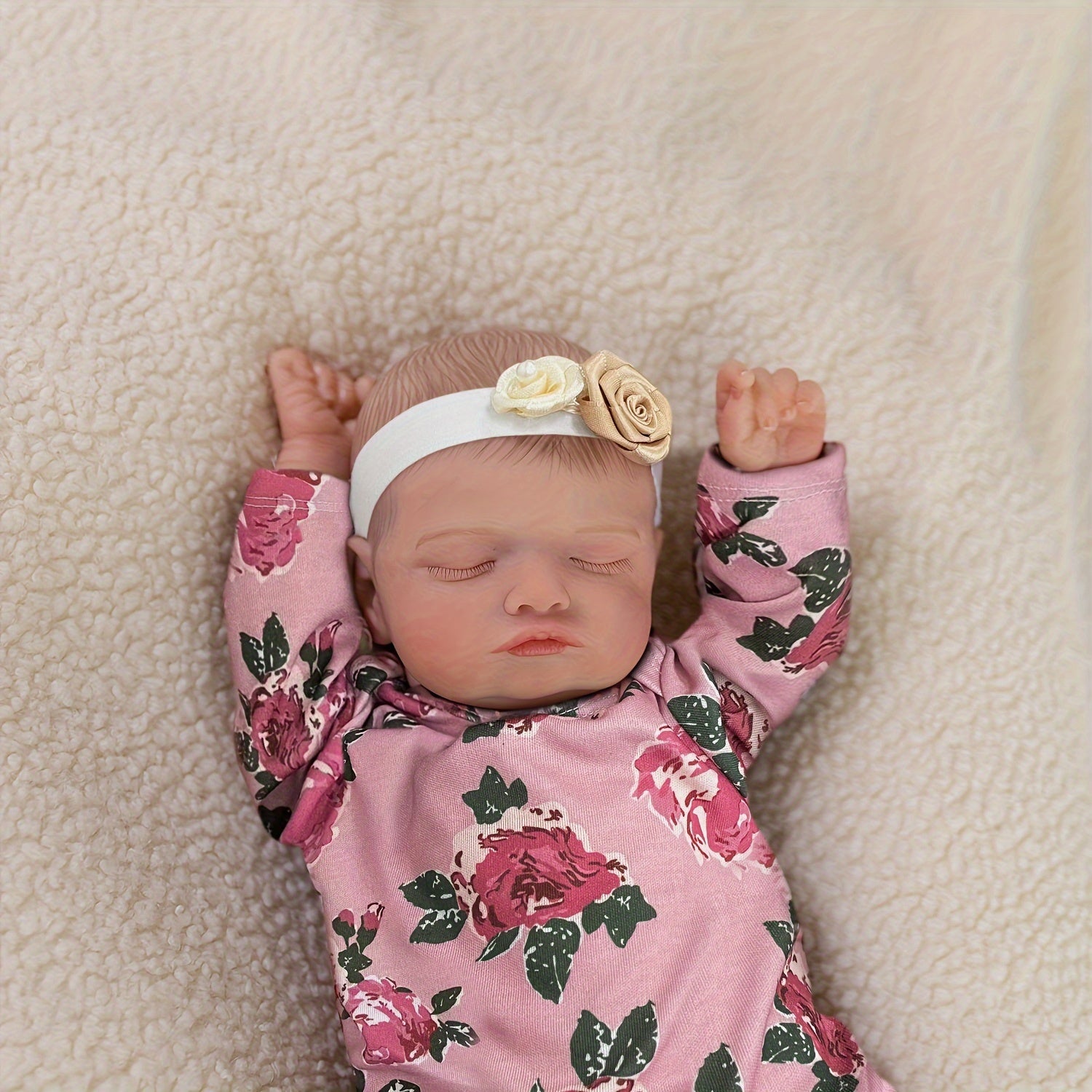 Realistic Reborn Baby Doll Rosalie for Kids Halloween Christmas